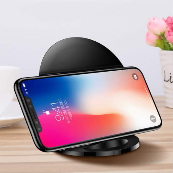 蘋(píng)果8plus無(wú)線(xiàn)充電器iPhoneX支架ABS無(wú)線(xiàn)充
